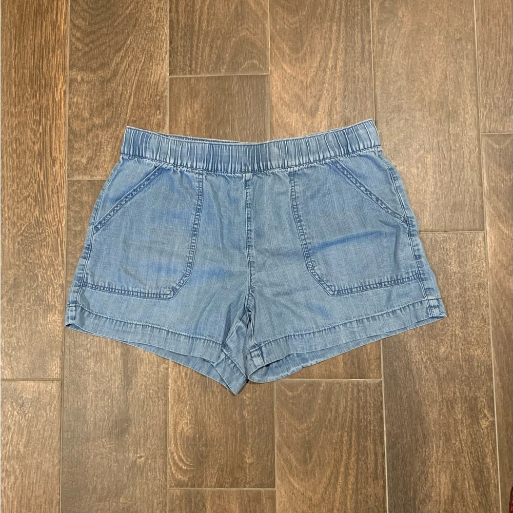 Natural Reflections Blue Jean Shorts